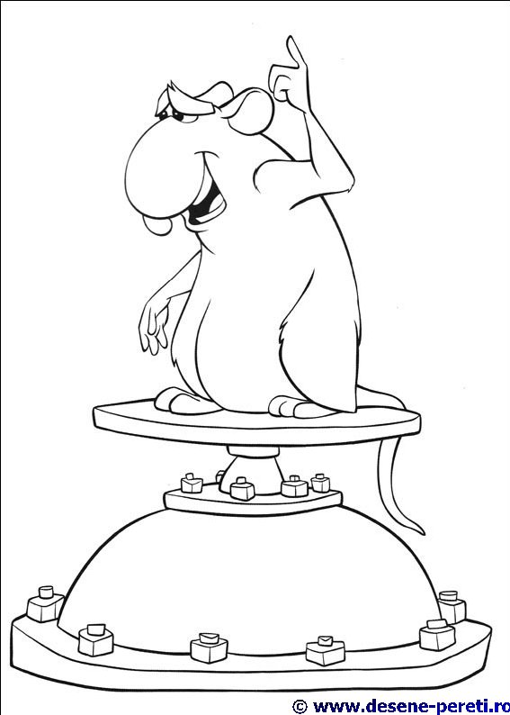 ratatouille desene colorat